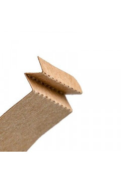 Carnet de filtres en carton non blanchi perforé en W au papier brun souple de marque Jass