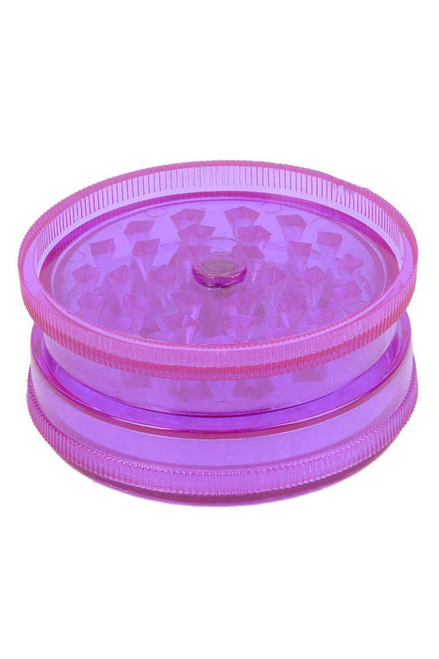 Grinder magnétique avec deux parties aimantées de couleur violet