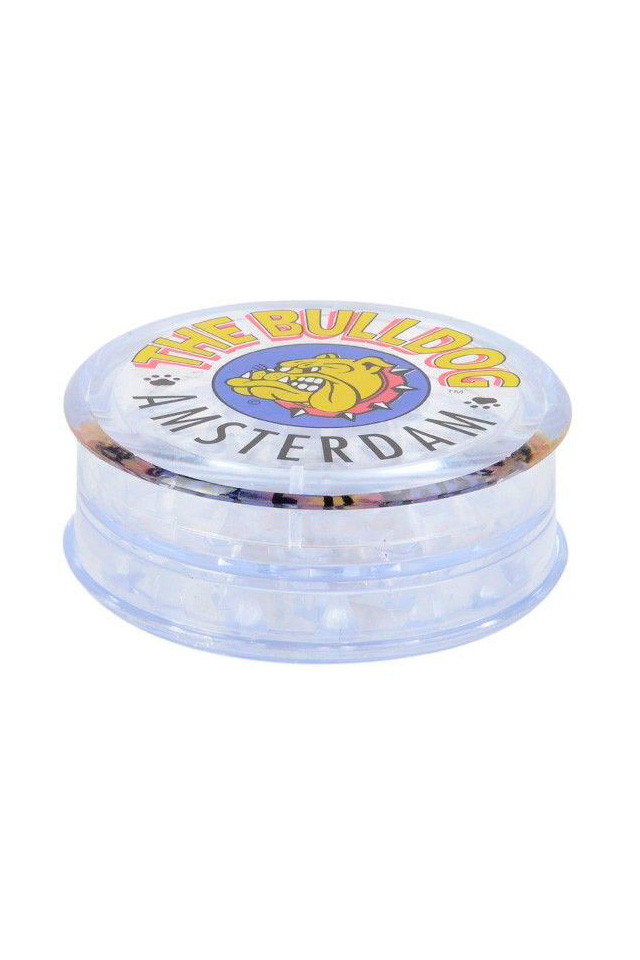 Grinder The Bulldog blanc transparent