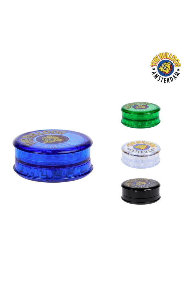 4 Grinders pour cannabis CBD de marque The Bulldog Amsterdam