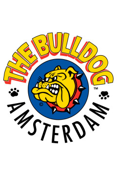 Logo The Bulldog Amsterdam visible sur le grinder