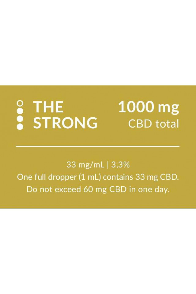 Huile de CBD sans THC Harmony