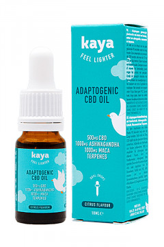 Huile CBD 5% Kaya Adaptogène - Huile de cannabis légal extrait du chanvre à acheter en ligne